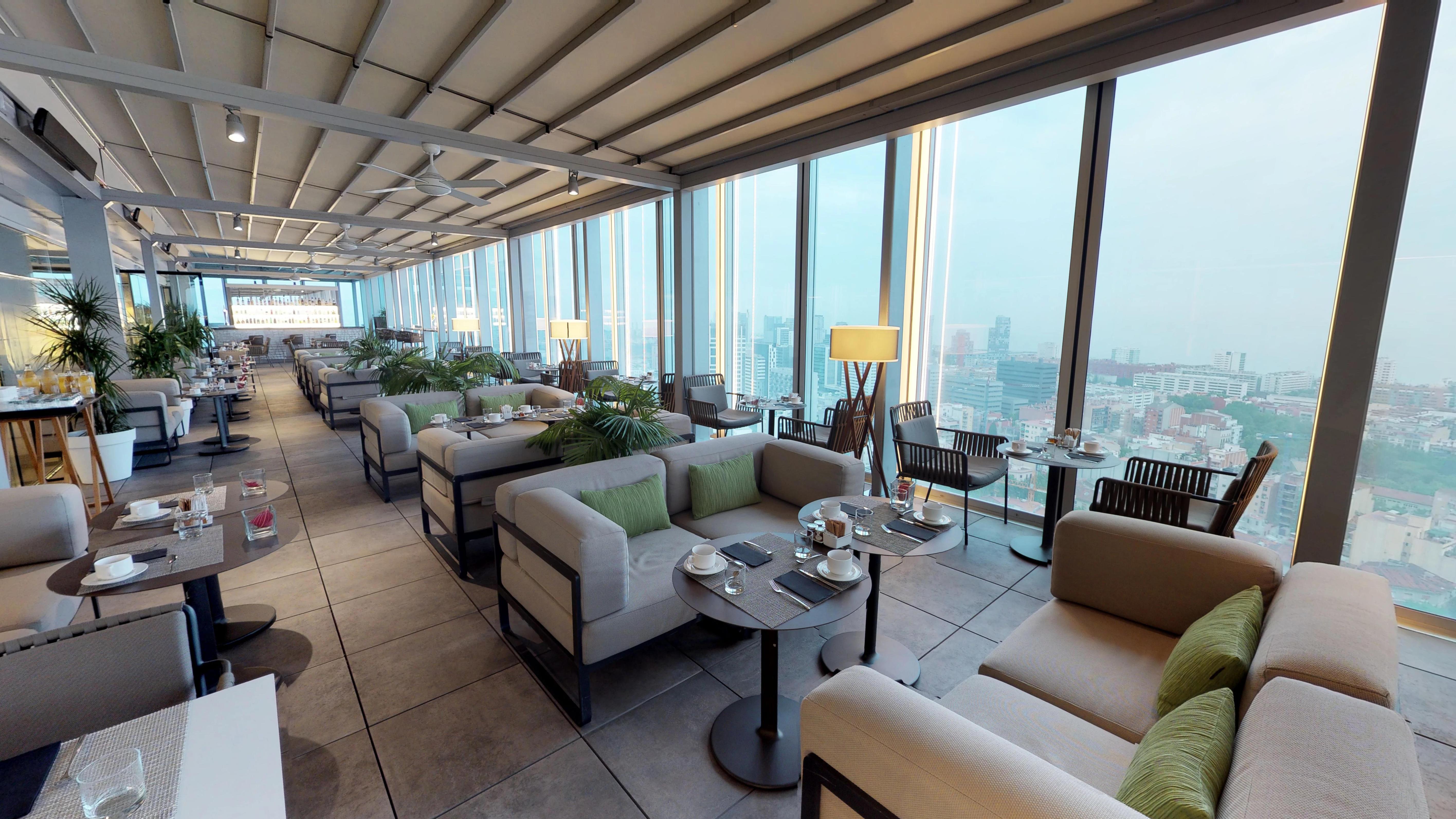 Melia Barcelona Sky 4* Sup Hotel Ngoại thất bức ảnh